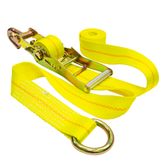 CTS-2D-RJ-4 2 x 12 Side Mount Wheel Net with D-Ring and J-Hooks - 4-Pack 1