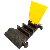 DH-CP-4L 3-Channel Guardian Left Turn Cable Protector for 25 Dia Cables