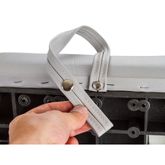 CL-DLX-BOAT-SEAT-GCG Bass Fishing Replacement Folding Vinyl Boat Seat DLX-BOAT-SEAT-GCG__6