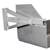 DR-102-24-24 Dunnage Racks for Step Deck and Flatbed Trailers - 24 H 4