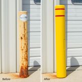 DRC-BC6 6 Diameter Guardian Safety Bollard Covers for 55 Diameter Bollards 5