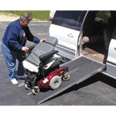 CL-DWR-5 Multi-fold Wheelchair Aluminum Ramp - 5 long x 30 overall width x 600 lb weight capacity DWR-5__1