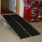 CL-DWR-6 Multi-fold Wheelchair Aluminum Ramp - 6 long x 30 overall width x 600 lb weight capacity DWR-6__4
