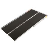 CL-DWR-8 Multi-fold Wheelchair Aluminum Ramp - 8 long x 30 overall width x 600 lb weight capacity