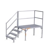 FOR2742 EZ-ACCESS FORTRESS Aluminum 4-Stair System
