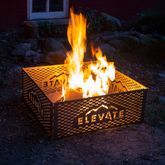 FP-32-12 Elevate Outdoor Stainless Steel Fire Pit 1