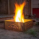 FP-32-12 Elevate Outdoor Stainless Steel Fire Pit 2