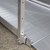 GATEWAY3GTLHR08 8 L x 3 W EZ-ACCESS GATEWAY 3G Aluminum Wheelchair Access Ramp with Two-Line Handrails 4