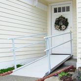 CL-GATEWAYHR05 5 L x 36 W - EZ-Access Gateway Aluminum Wheelchair Access Ramp with Handrails