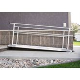 CL-GATEWAYHR05 5 L x 36 W - EZ-Access Gateway Aluminum Wheelchair Access Ramp with Handrails GATEWAYHR05__5