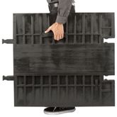 GD5X75-OB 5-Channel Guard Dog ADA Cable Protector for 075 Dia Cables - Orange 4