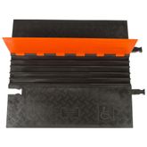 GD5X75-OB 5-Channel Guard Dog ADA Cable Protector for 075 Dia Cables - Orange 5