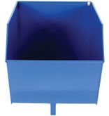 H-50-HD Vestil 12 Cu Yd Heavy-Duty Low-Profile Steel Hopper 2