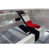 H2167W White Transit Connect H1 2 bar ladder roof rack Low Profile 42 Bars Aluminum 3