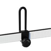 H2167W White Transit Connect H1 2 bar ladder roof rack Low Profile 42 Bars Aluminum 4