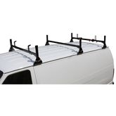 H3023B Black 3 Bar Vantech Aluminum Van Rack for Chevy Express 1996-2013
