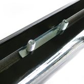 H3217B Black Aluminum H3 Rack 3 Bar System for a Chevy Van 1975-96 3