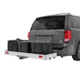 HCCA-FOLDING-60 Elevate Outdoor Folding Aluminum Tray Premium Cargo Carrier - 60 2