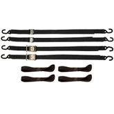 HDMC-Strap 8 Piece Heavy Duty Motorcycle Ratchet  Cam Tie-Down strap set