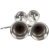 CL-HORN-D Double Trumpet Marine Horn - 18-12 long 109DB HORN-D__1