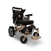 IQ7000AF-LE-BRZ-BLK ComfyGo Majestic 12AH Remote-Controlled Electric Wheelchair wAuto-Fold - Bronze FrameBlack Faux Leather