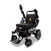 IQ7000LE-BLK-BLK ComfyGo Majestic 12AH Remote-Controlled Electric Wheelchair - Black FrameBlack Faux Leather 4