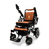 IQ7000LE-BLK-TB ComfyGo Majestic 12AH Remote-Controlled Electric Wheelchair - Black FrameTaba Faux Leather 4
