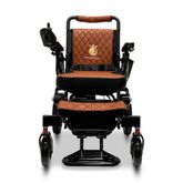 IQ7000LE-MAX-BLK-TB ComfyGo Majestic 20AH Remote-Controlled Electric Wheelchair - Black FrameTaba Faux Leather 3