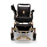 IQ7000LE-MAX-BRZ-BLK ComfyGo Majestic 20AH Remote-Controlled Electric Wheelchair - Bronze FrameBlack Faux Leather 4