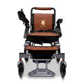 IQ7000LE-MAX-SLV-TB ComfyGo Majestic 20AH Remote-Controlled Electric Wheelchair - Silver FrameTaba Faux Leather 4