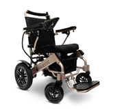 IQ8000-BRZ ComfyGo Majestic 12AH Remote-Controlled Electric Wheelchair with 175 Seat - Bronze FrameBlack Mesh Fabric