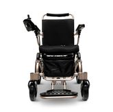 IQ8000MAX-BRZ ComfyGo Majestic 20AH Remote-Controlled Electric Wheelchair with 175 Seat - Bronze FrameBlack Mesh Fabric 4