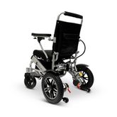 IQ8000MAX-SLV ComfyGo Majestic 20AH Remote-Controlled Electric Wheelchair with 175 Seat - Silver FrameBlack Mesh Fabric 3