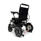 IQ8000PLUS-MAX-BLK ComfyGo Majestic 20AH Remote-Controlled Electric Wheelchair with 20 Seat - Black FrameBlack Mesh Fabric 3