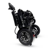 IQ8000PLUS-MAX-BLK ComfyGo Majestic 20AH Remote-Controlled Electric Wheelchair with 20 Seat - Black FrameBlack Mesh Fabric 6
