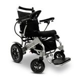IQ8000PLUS-SLV ComfyGo Majestic 12AH Remote-Controlled Electric Wheelchair with 20 Seat - Silver FrameBlack Mesh Fabric