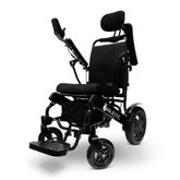 IQ9000AR-BLK ComfyGo Majestic Remote-Controlled Electric Wheelchair with Auto Recline 175 Seat - Black FrameBlack Mesh Fabric 3