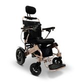 IQ9000AR-BRZ ComfyGo Majestic Remote-Controlled Electric Wheelchair with Auto Recline 175 Seat - Bronze FrameBlack Mesh Fabric
