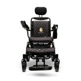 IQ9000AR-LE-BLK-BLK ComfyGo Majestic Remote-Controlled Electric Wheelchair with Auto Recline 175 Seat - Black FrameBlack Faux Leather 4