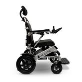 IQ9000AR-LE-SLV-BLK ComfyGo Majestic Remote-Controlled Electric Wheelchair with Auto Recline 175 Seat - Silver FrameBlack Faux Leather 4