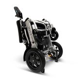 IQ9000AR-LE-SLV-BLK ComfyGo Majestic Remote-Controlled Electric Wheelchair with Auto Recline 175 Seat - Silver FrameBlack Faux Leather 5