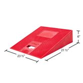 KURB-RAMP-RED Red - Kurb Ramp Plastic Curb Ramp 2