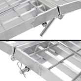 MF-10838 Black Widow 9 Aluminum HD Folding Arched 3-Piece Motorcycle Ramp 6