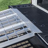 MF-10838 Black Widow 9 Aluminum HD Folding Arched 3-Piece Motorcycle Ramp 7