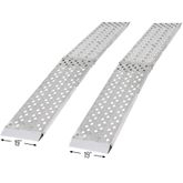 MF2-10819-EZ-ATV 9 L x 19 W Big Boy EZ Rizer Aluminum Extra-Wide Arched Dual Runner Folding ATV Ramps by Black Widow 3