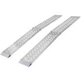 MF2-12014-EZ-UTV 10 L x 14 W Big Boy EZ Rizer Aluminum Folding Dual Runner UTV Ramps by Black Widow