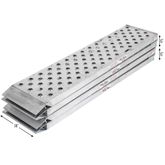 MF2-12014-EZ-UTV 10 L x 14 W Big Boy EZ Rizer Aluminum Folding Dual Runner UTV Ramps by Black Widow 1