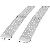 MF2-12019-EZ-ATV 10 L x 19 W Big Boy EZ Rizer Aluminum Extra-Wide Arched Dual Runner Folding ATV Ramps by Black Widow 3