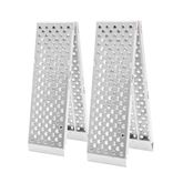 MF2-14419-EZ-ATV 12 L x 19 W Big Boy EZ Rizer Aluminum Extra-Wide Arched Dual Runner Folding ATV Ramps by Black Widow 5