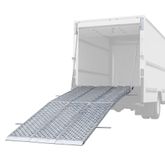 MF3-14457-BT 12 L x 57 W HD Ramps Folding Aluminum Three-Ramp System for Box Trucks